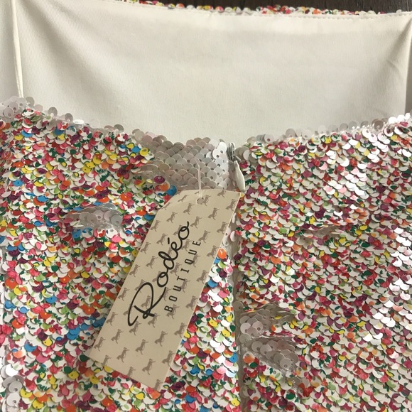 NWT Endless Rose Confetti Dress - Picture 6 of 6